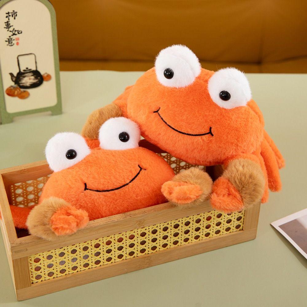 PP Cotton Animal Crab Dolls Soft Sea Crab Plush Dolls Crab Plush Toys  Children's Christmas Gift
