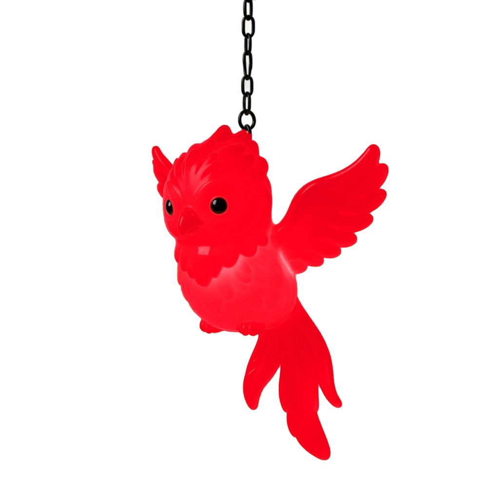 Fire Bird Decorative Bookshelf Light for Library Reading