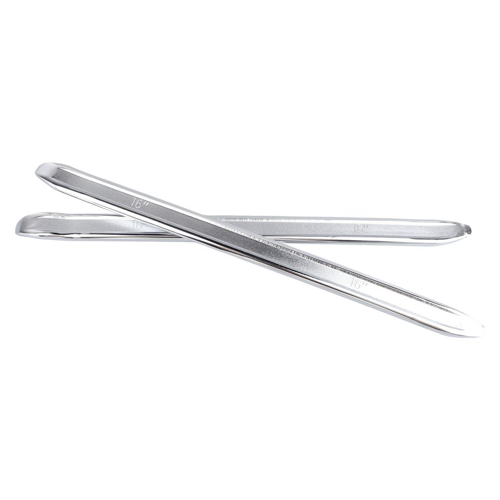 2 Stück Reifenmontierhebel Kohlenstoffstahl Haubenkopf Kraftsparend Reifenhebel-Set Reifenreparaturwerkzeug 16 Zoll