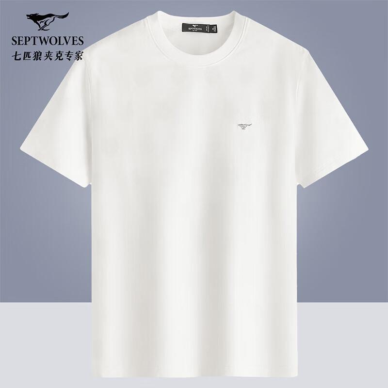 

Septwolves Men s Cool-Touch Antibacterial Crew Neck T-Shirt 180/96A