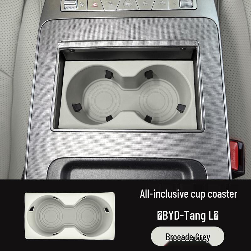 BYD Tang L Silikon Schalthebel & Konsolenmatte mit kabellosem Ladegerät