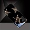 Leopard Star Glass Phone Case Suitable for Samsung Galaxy S26 S25 S24 S23 S22 S20 FE/Ultra/Plus Anti Drop Back Cover