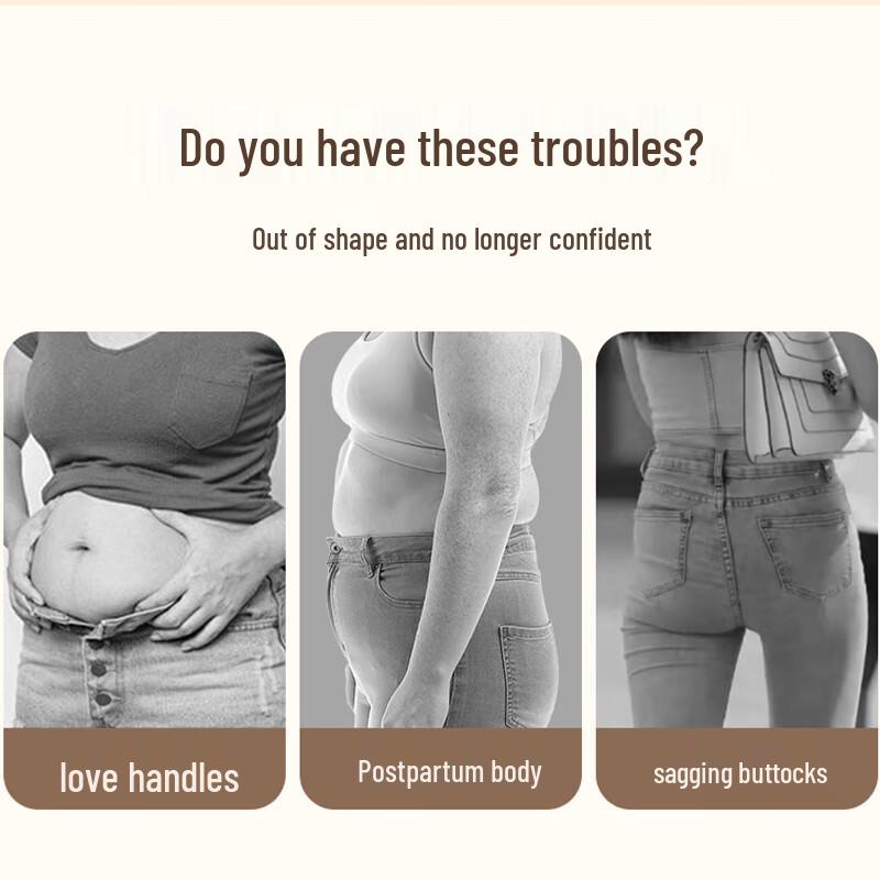 Xueqiman Women's High-Waist Seamless Tummy Control Shapewear Underwear