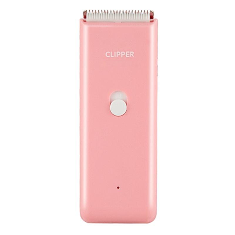 4X Pet Grooming Hospital Kittens And Puppies Mute Electric Push Clippers Electric Waterproof Professional Shaving Pink