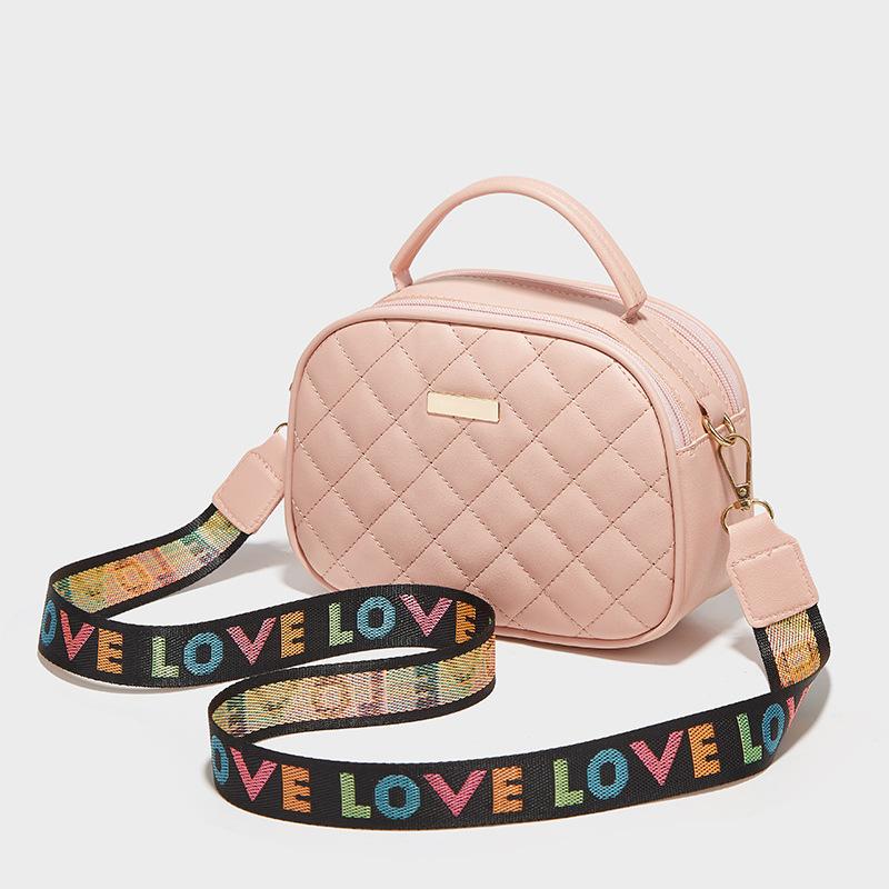 Women's Bag Versatile Shoulder Bag Crossbody Bag Girls Handbag Embroidered Bag