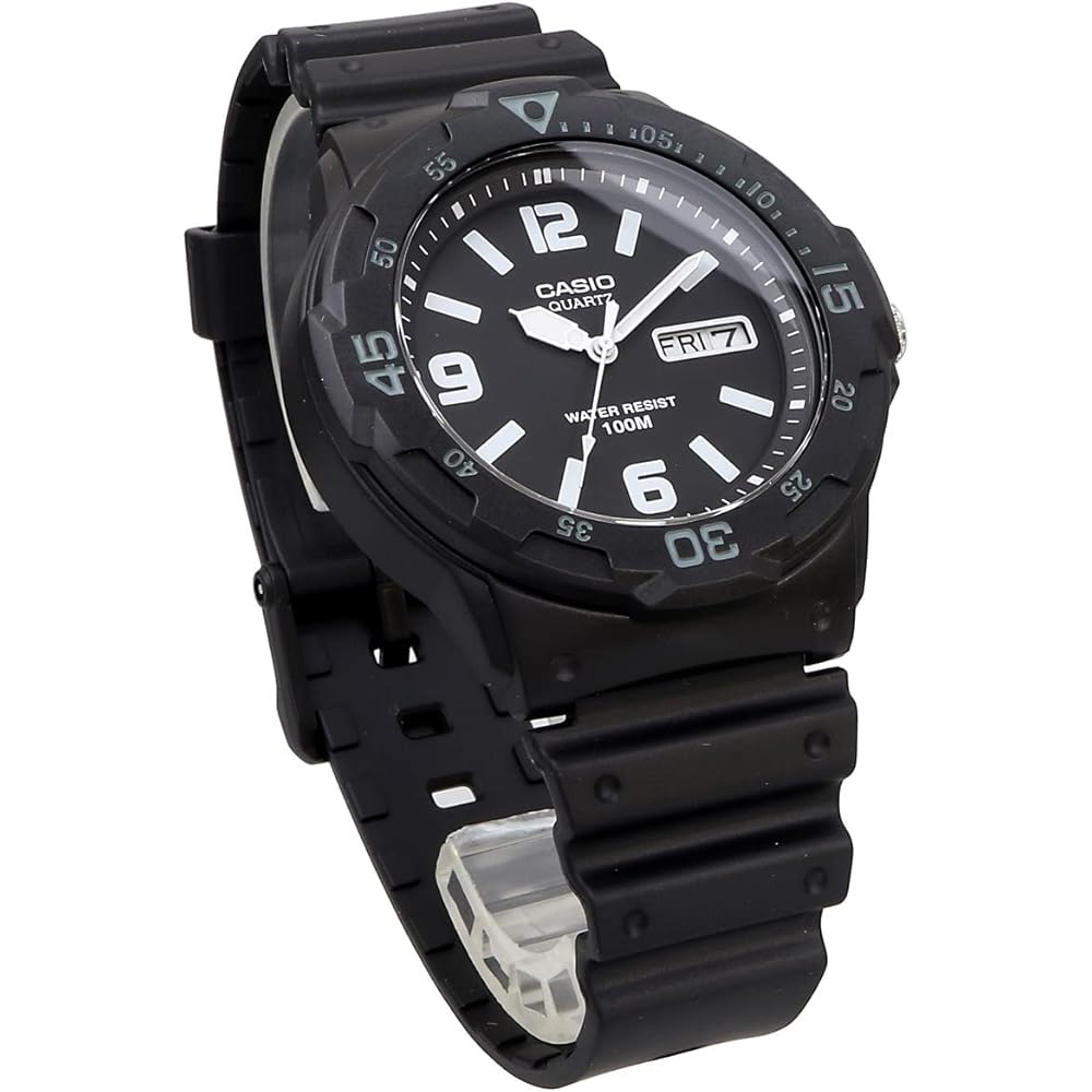 Casio Standard MRW-200H-1B2V Quartz Men's Watch Black Overseas Model