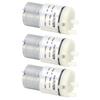 3 Stück Mikro-Membranpumpe Mini Vakuum Wasser Luftmotor für Aquarium DC 6V (VN2708PM)