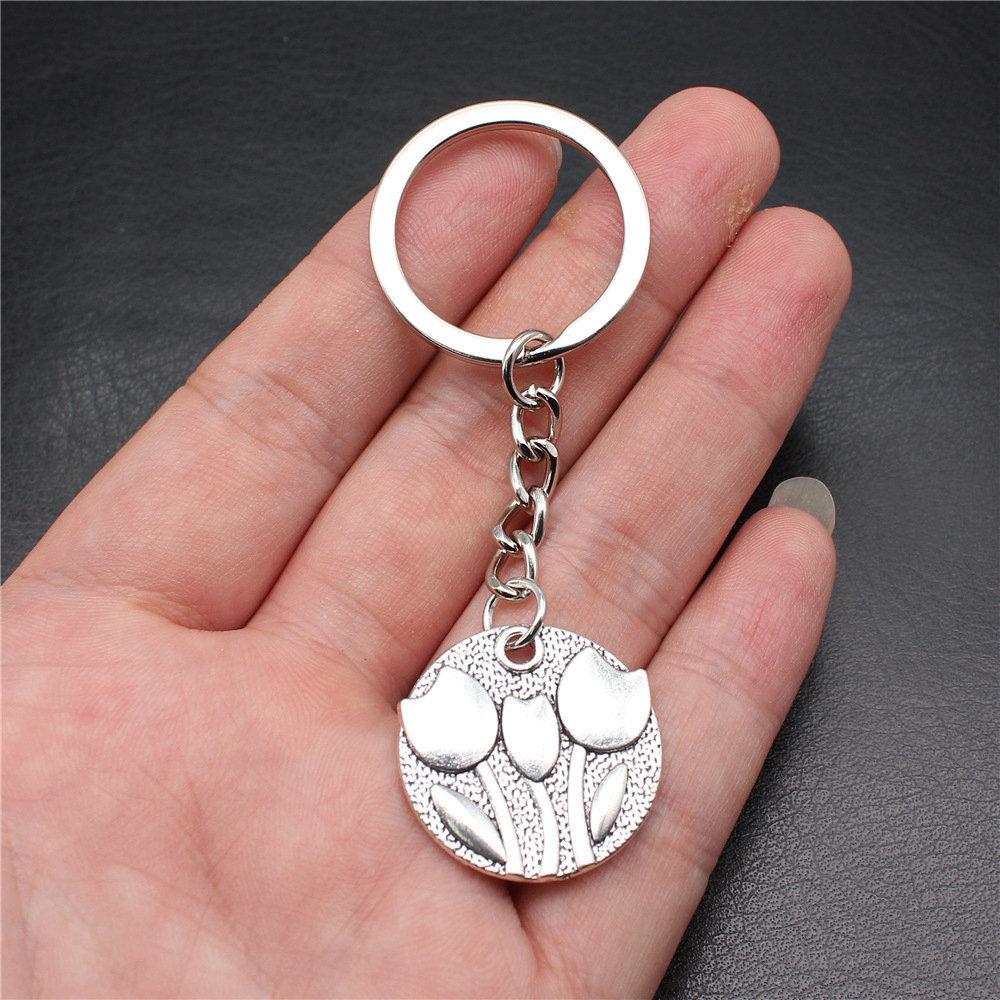 Flower of Life Symbol Sacred Geometry Keychain for Men Best Seller Boho Gift for Her Minimalist School Accessory