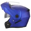 Motorbike Helmet DOT Flip Up  Double Lens Unisex Helmet With Visor  Cross Section Helmet  Modular Flip Helm Motorcycle Helmets