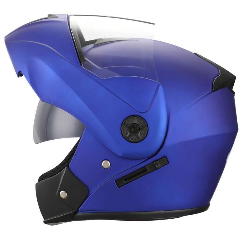 Motorbike Helmet DOT Flip Up Double Lens Unisex Helmet With Visor Cross Section Helmet Modular Flip Helm Motorcycle Helmets