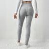 Women's Plus Size High Waisted Yoga Pants - Butt Lifting Workout Leggings Solid Color