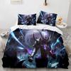 New Print League of Heroes Bedding Set Printed Bed Set With Pillowcase Bed Duvet Cover Soft Single Double Queen Super King Size