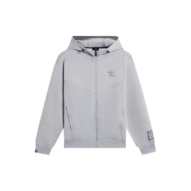Li-Ning x Way of Wade Lifestyle Full-zip Jacket  Grey  Men s AWDSC45-3 M