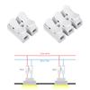 Electrical Terminal Connector Push In Quick Connection Quick Installation For Different Cable Type Multiple Size