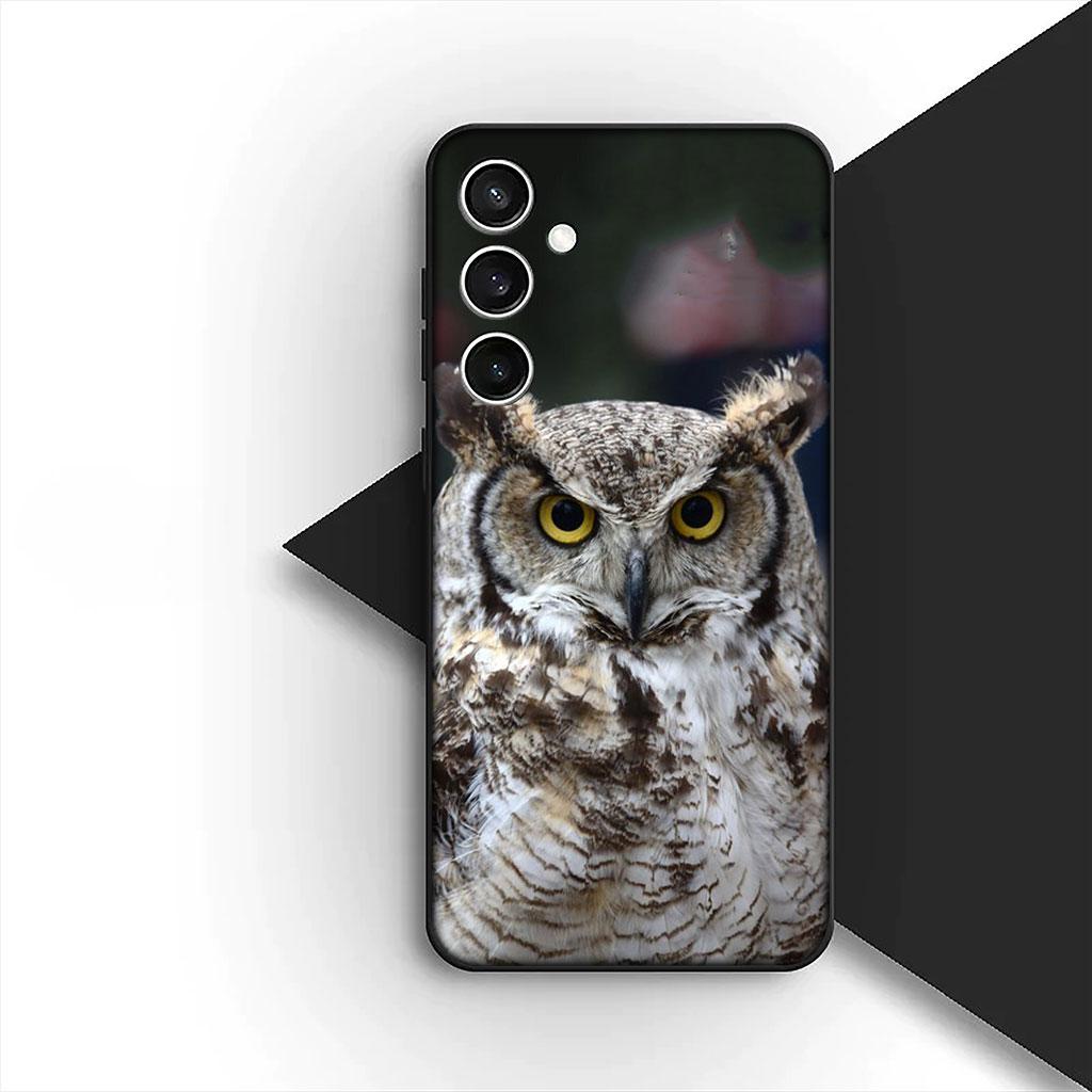 Owl Cartoon Phone Cover Soft Case for Apple iPhone 17 Air 12 13 Pro Max Mini ProMax 7 + 8 Plus Casing