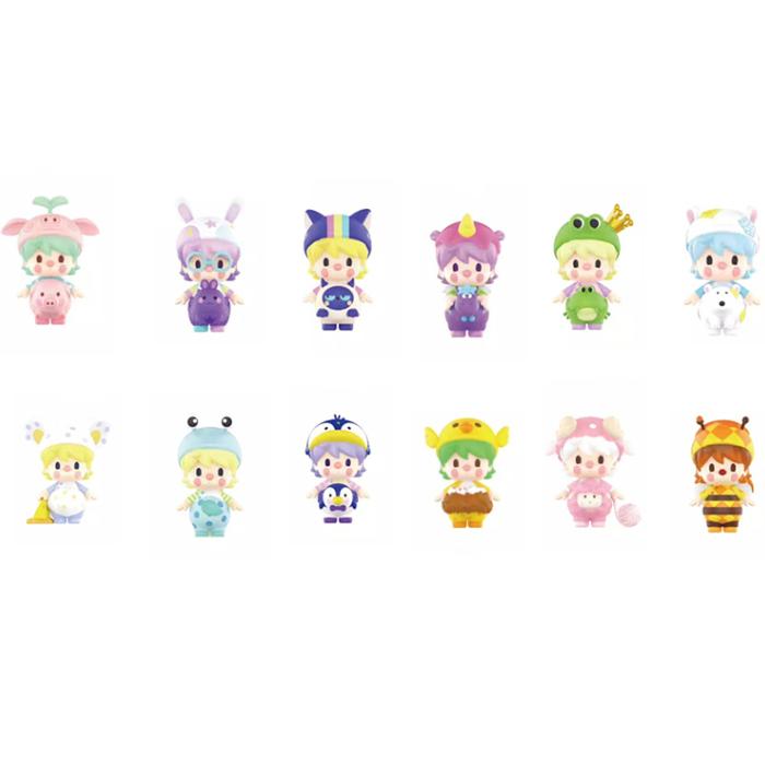 POP MART Sweet Beans Animal Baby Collection Blind Box Products, Single Mystery Box