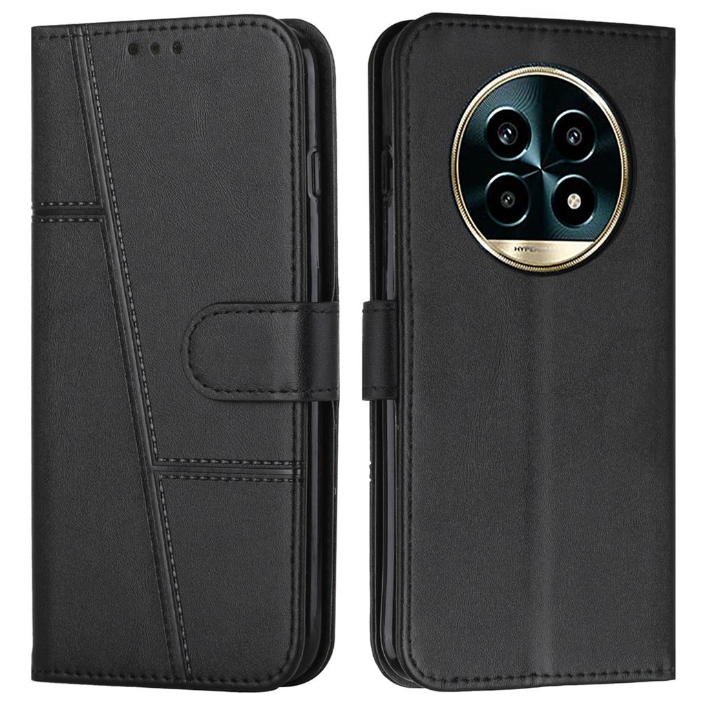 For Realme 13 Pro 5G (Global)/13 Pro+ 5G (Global) Case Stand Flip Protective Leather Phone Cover