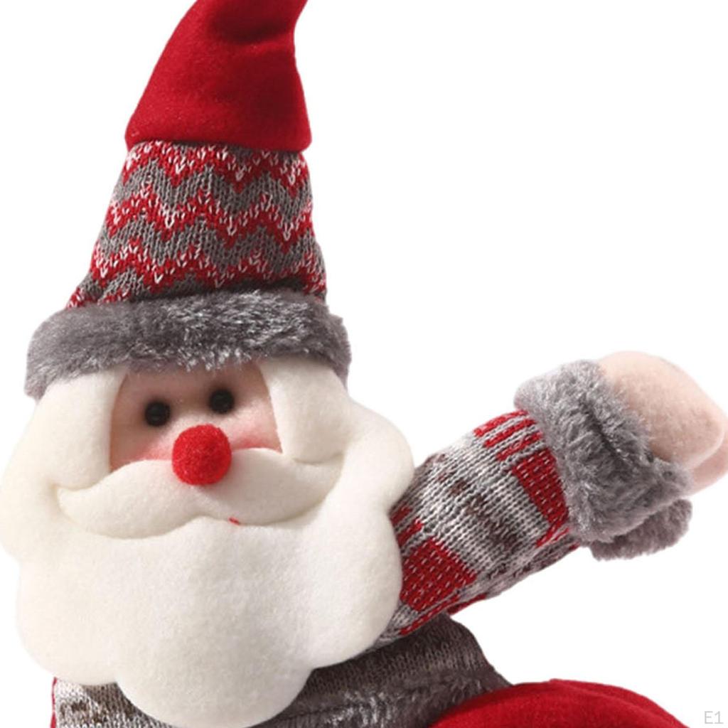 Świąteczna Klamra do Podwiązywania Zasłon Kreskówkowa Kreatywna Ozdoba Dekoracyjna Zapinka Lalka Świąteczna do Hotelu