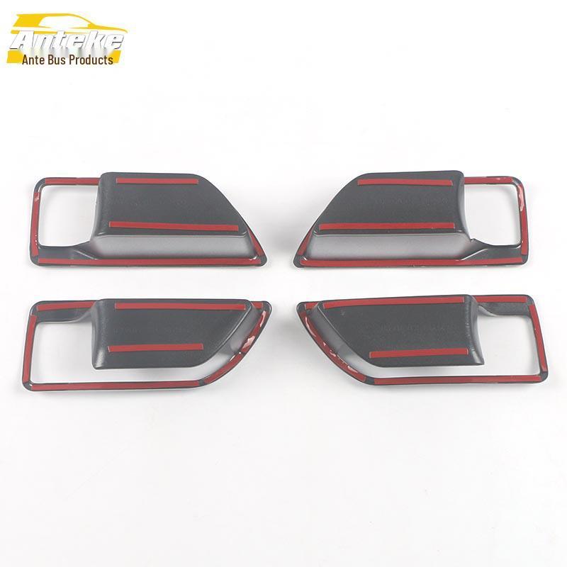 Highlander Interior Door Handle Decorative Frame & Anti-Scratch Bowl Cover for 22 Models