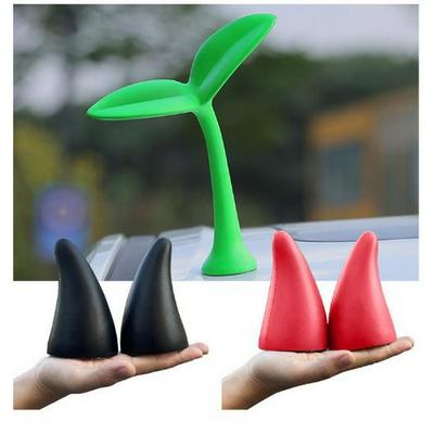 3D Car Roof Sapling Decoration: Cute Grass-Ornament Decals for Exterior Accessories