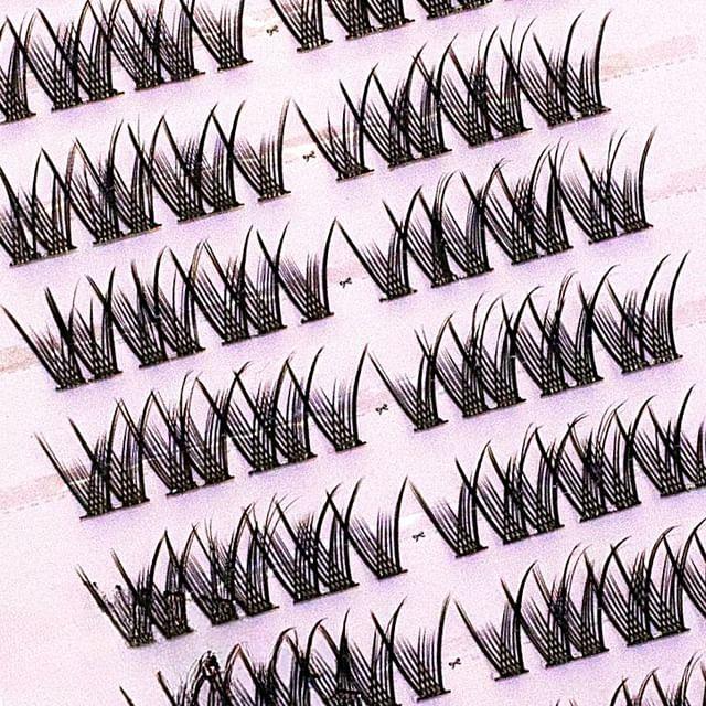 LuxeFlutter - Натуральные пучки накладных ресниц без клея