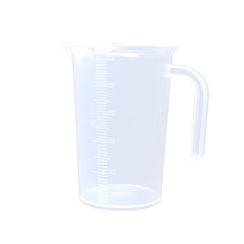 MDNG 2000ml Plastic Measuring Cups with Lids (Set of 3)