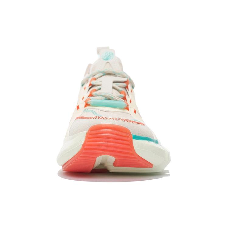 Li Ning Essence 2 .3 Lite Vintage Basketball Shoes Men's Low Top White Gray Green ABCS043-1