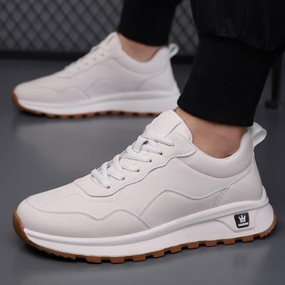 FashionLeather Fashion Walking Shoes Men Outdoor Men Casual Shoes Comfortable Men's All-match Flats New Arrival Male Travel Sneakers