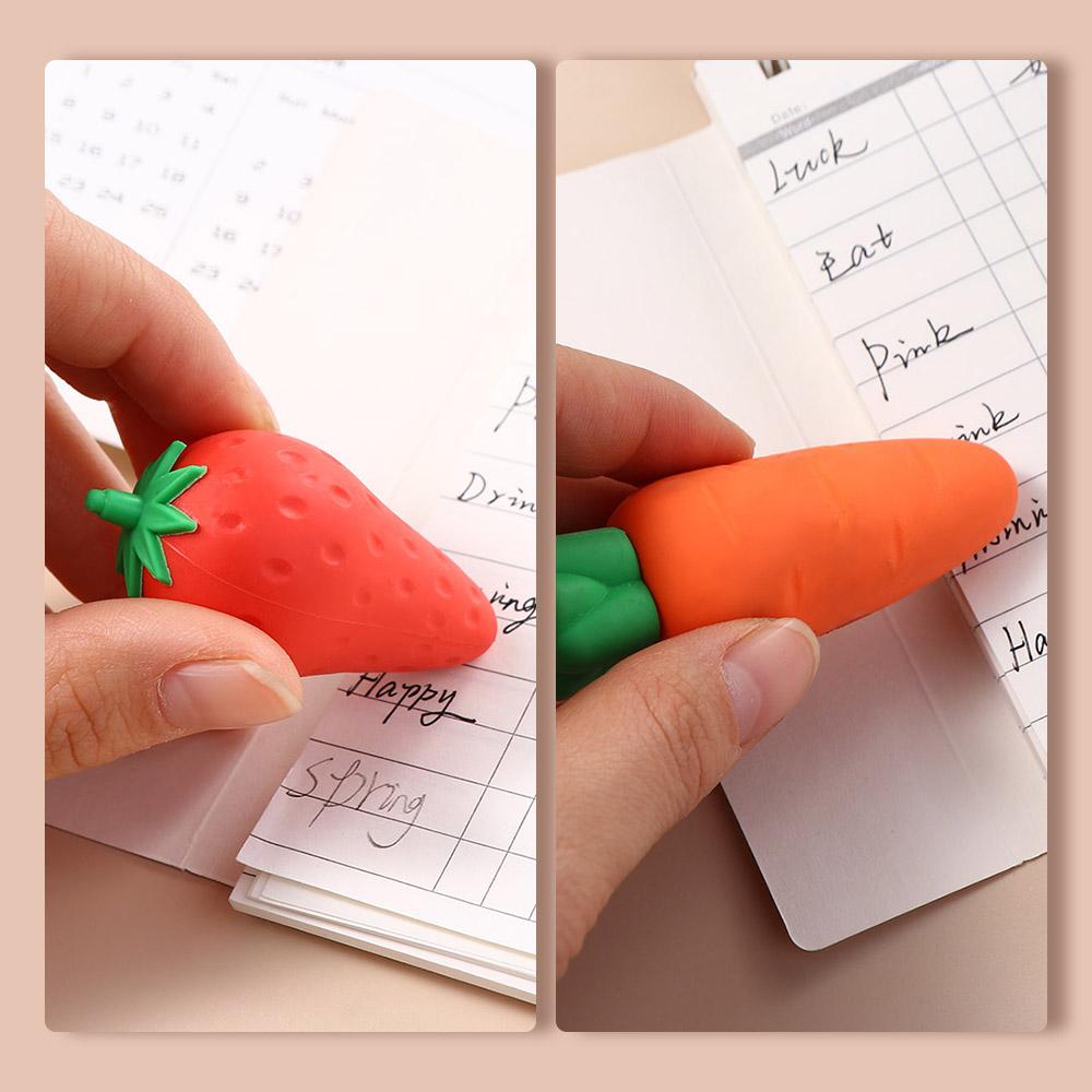 Office Supplies Soft Pencil Erasers Correction Supplies Big Fruit Erasers Students Stationery