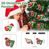 Christmas Decoration Pendant Christmas Tree Tag Theme Party Crafts Ornament