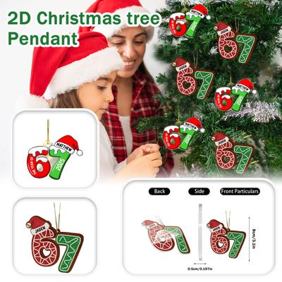 Vánoční dekorace Přívěsek Vánoční strom Tag Téma Party Crafts Ornament