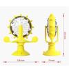 M-Modern-Dog Puzzle Interactive Cat Slow Feeder Windmill Treat Dispensing Dog With Powerful Suction Cup Pet Treat