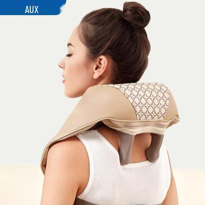 AUX Rechargeable 8-Head Shoulder & Neck Massager Shawl CN Plug (adapter Included)