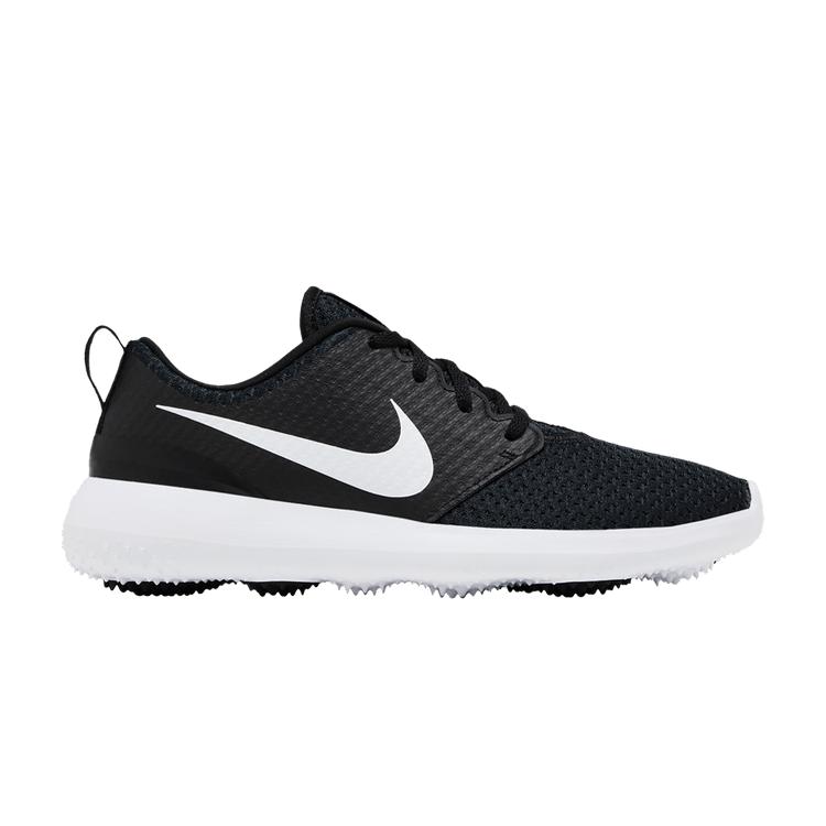 Damen Sneaker Nike Roshe Golf Schwarz Metallic Weiß (Damen) Schwarz/Weiß/Metallic-Weiß 38