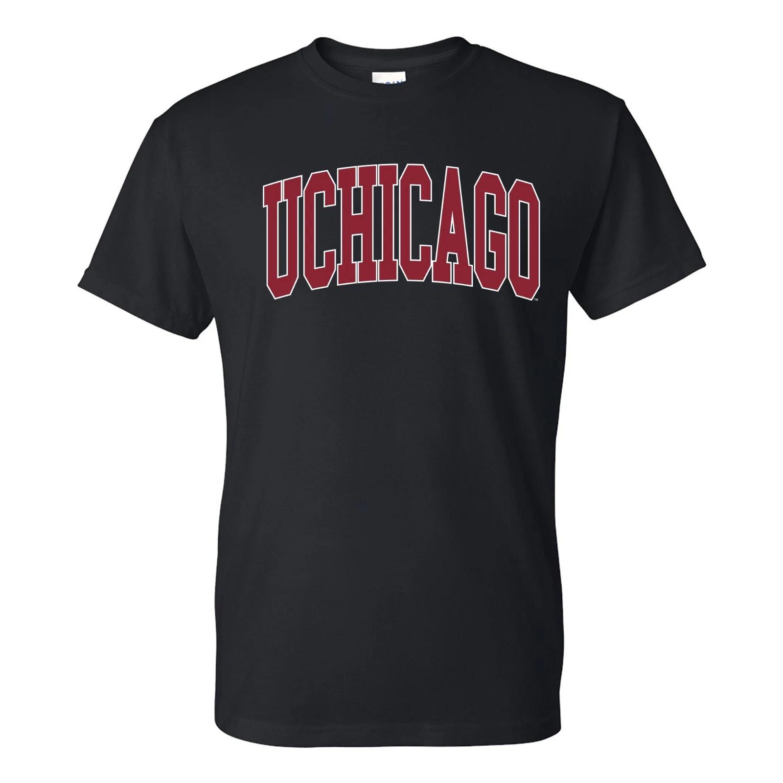 UChicago Maroons Mega Arch - NCAA University Short Sleeve T-Shirt L