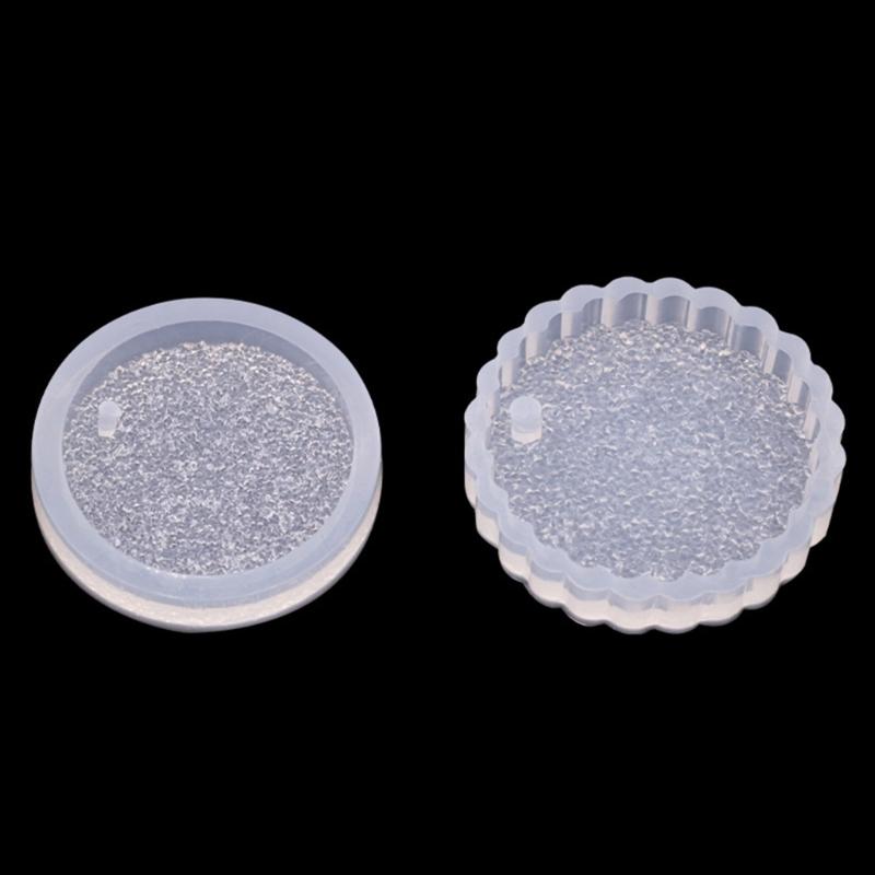 DIY Diamond Listing Silicone Epoxy Resin Mold Diamond Irregular Aromatherapy Pendant Tag Keychain Jewelry Mold Tools