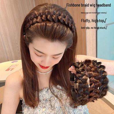 Jaunpienācējs: Bezvīļu plata galvas saite ar gaisa bārkstīm - Korejas Mori meitenes stils