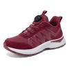 Spring and Summer Parents Couple Sports Shoes Rotating Button Free Lace-up Casual Shoes Walking Shoes