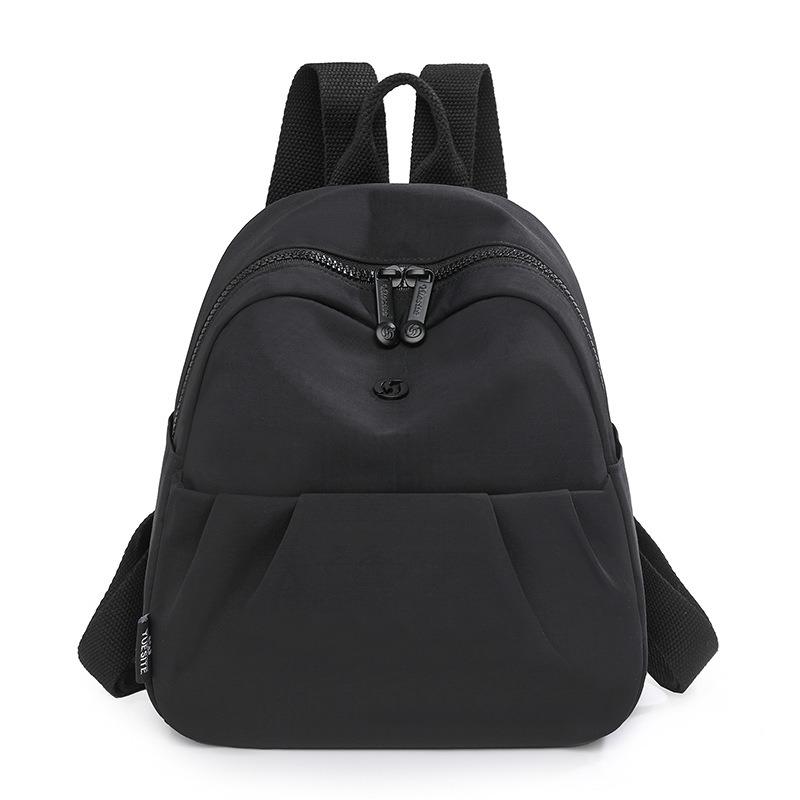 Backpack women's spring and summer new lightweight canvas nylon backpack high value fashion commuter bag