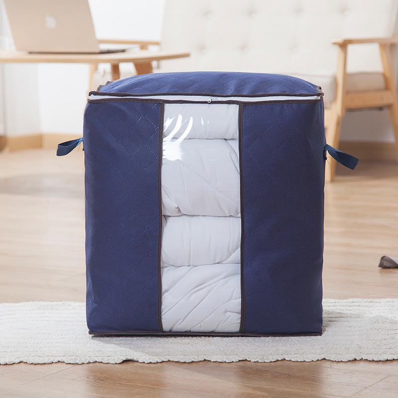 Large-Capacity Dustproof Non-Woven Fabric Clothing Storage Bag