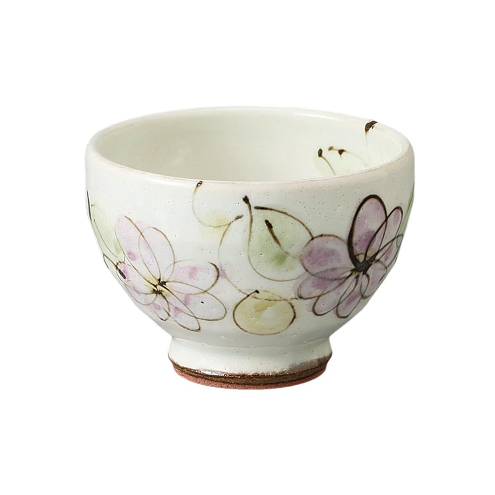 

Ippuku x Kohiki Lilac Small Flower Matcha Cafe Mino Made in Japan Ale-net Bowl, Teacup, 9.8 7.3 cm, Pattern, Bowl, Bowl, Ware,