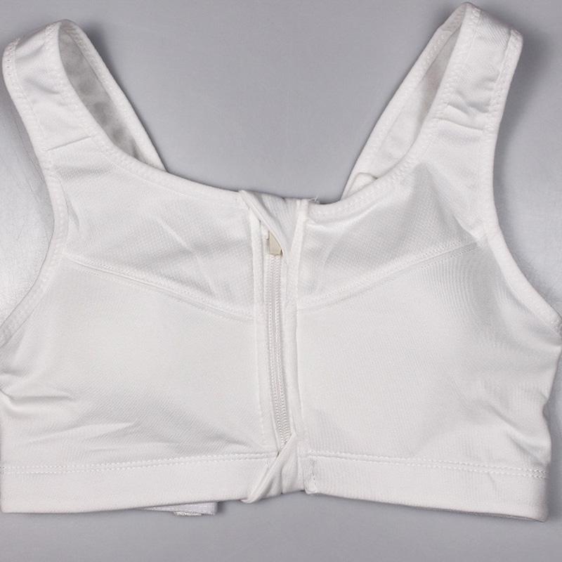 Женский спортивный бюстгальтер на молнии с пуш-апом жилет нижнее белье ударопрочный дышащий для фитнеса для бега йоги Bh спортивные топы S белый 1359₽