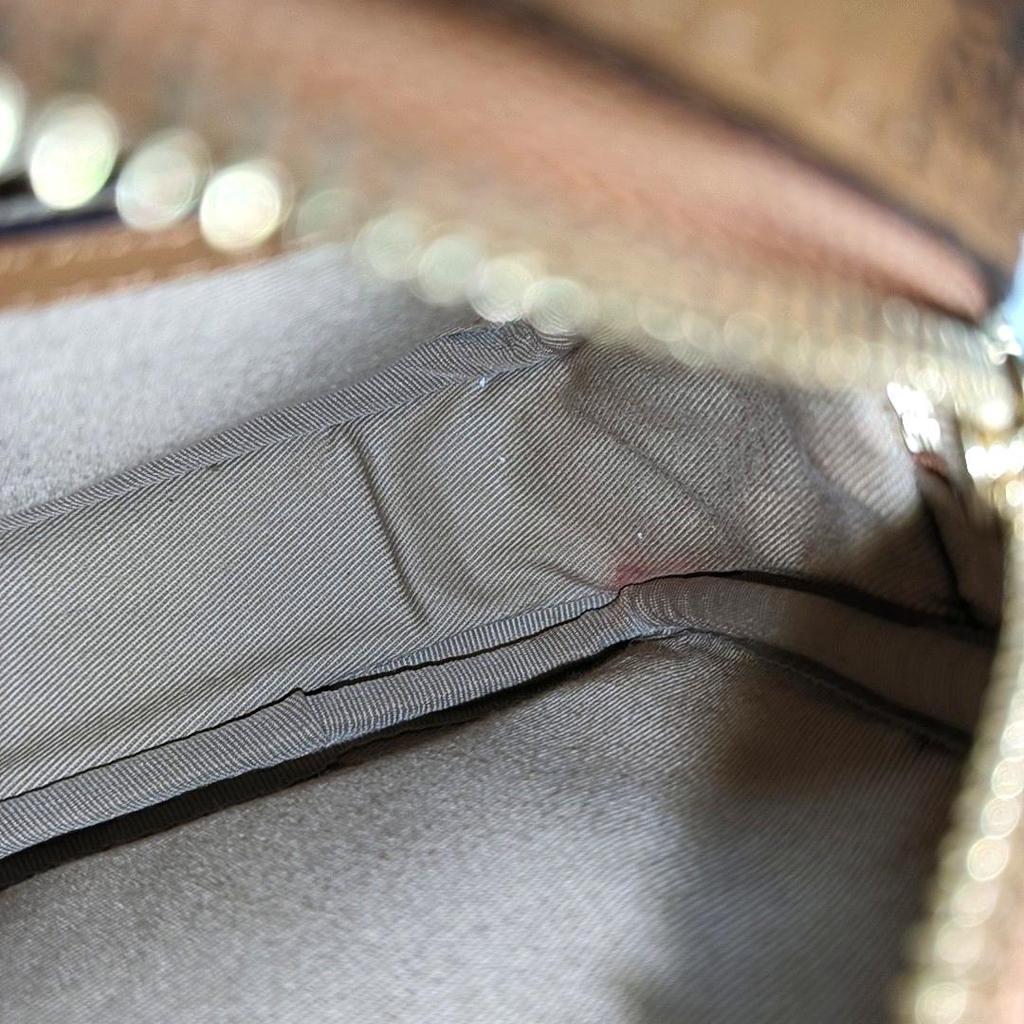 [Pre-Owned] Aren Visetos Monogram Coated Canvas Mini Shoulder Crossbody Bag - Very Good #304NP6