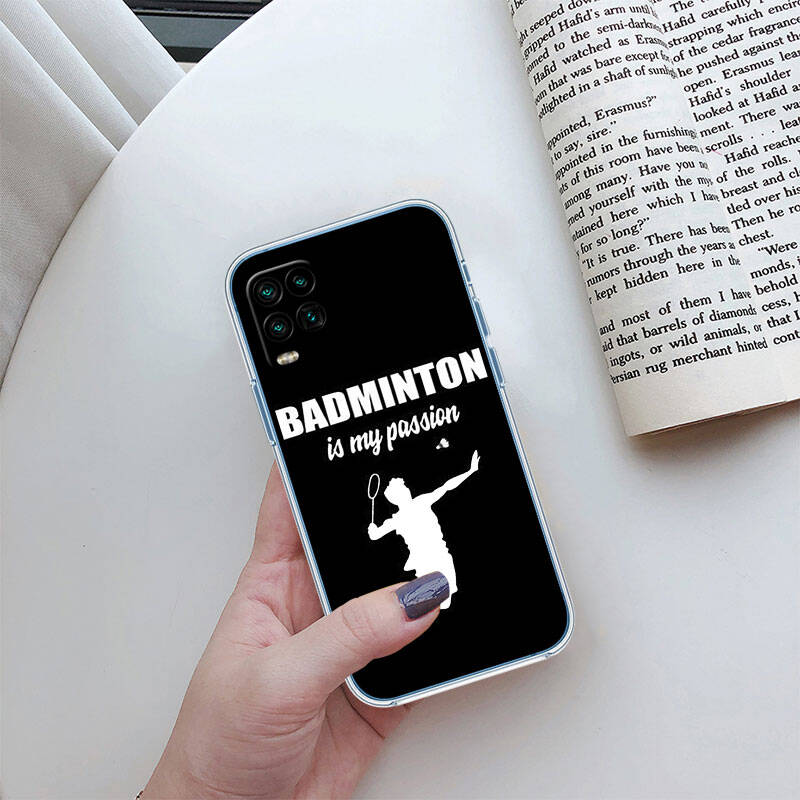 MH18 Badminton Sports Phone Case for Motorola Edge 20 30 S30 40 50 Fusion Lite Plus Pro Neo Ultra One Power Action Macro Hyper Vision Zoom