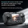 M6 Mini Drone 4K Professional HD Camera with Large Screen 2.4G WIFI FPV Dron Brushless Optical Flow Hover Folding Quadcopter