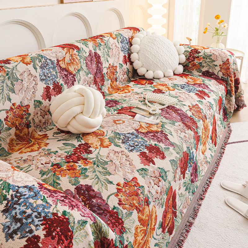 Bohemian sofa towel, national cover cloth universal cover, sofa universal in all seasons, cover cloth sofa cushion large size