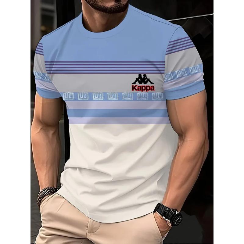 Men's Versatile Top Loose Simple Short Sleeve Crew Neck Comfortable T-Shirts Men’s