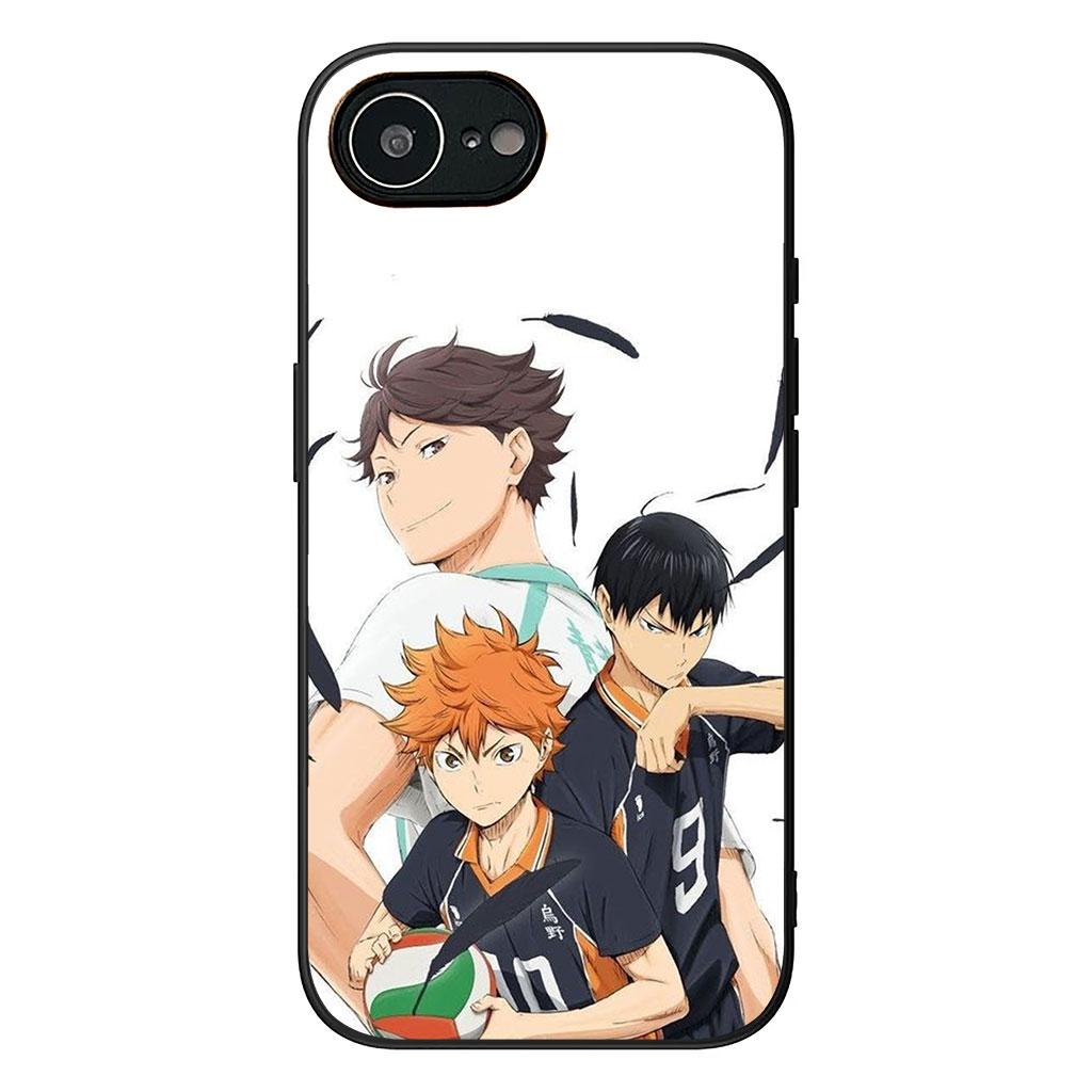 

Cover for Apple iPhone 16 15 14 Plus 13 12 Mini 17 Pro Max + ProMax 16E Air Phone Case Shoyo Hinata Haikyuus Karasuno iPhone 16