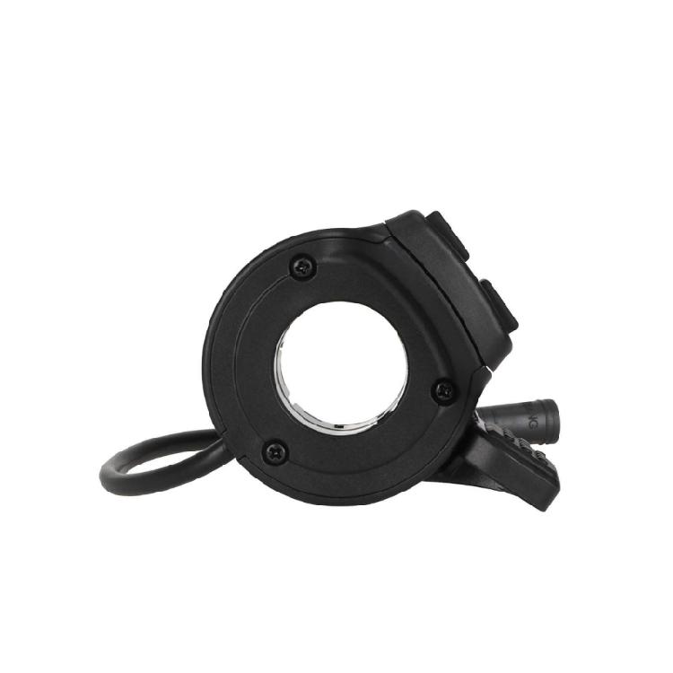 Tool Free Throttle Replacement Unit For Electric Bikes Durability ABS Construction Comfort Grip Design