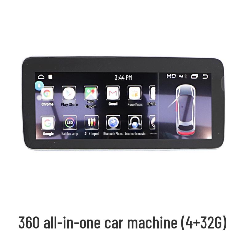 Compatible with Mercedes-Benz V-Class: 4G Android Smart Touchscreen Navigation & 360° Panoramic Recorder